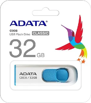 ADATA USB STICK 32GB C008 BIJELI (1 / 2)