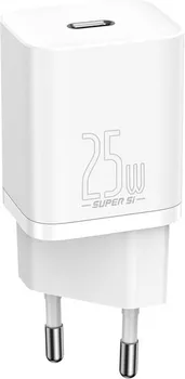 BASEUS SUPER SI 25W PUNJAC 125203 BASEUS 25W PUNJAČ SA KABLOM ZA SMARTPHONE TELEFON SUPER SI - PODRŽAVA BRZO PUNJENJE - BROJ PORTOVA ZA USB TIP-C: 1 - BOJA PROIZVODA: BIJELA - MAKSIMALNA SNAGA: 25W - TEŽINA: 51 G (2 / 12)