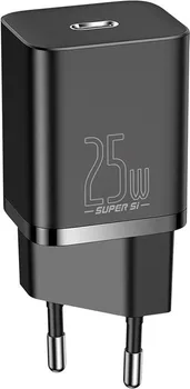 BASEUS TZCCSUP-L01 108721 BASEUS SUPER SI BRZI PUNJAČ 1C 25W SA USB-C KABLOM ZA USB-C 1M (CRNI) (2 / 3)
