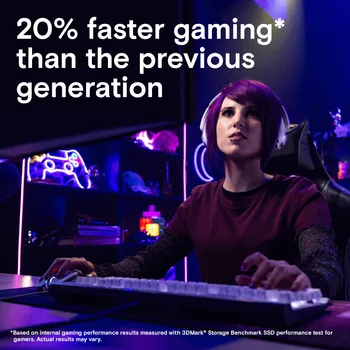 CRUCIAL T700 2TB PCIE GEN5 NVME M.2 SSD DISK (CT2000T700SSD3) │ NVME (PCIE GEN 5 X4) INTERFEJS │ 2TB KAPACITET │ M.2 (2280) FORM FAKTOR │ 11,800 MB/S SEKVENCIJALNO PISANJE │ 12,400 MB/S SEKVENCIJALNO ČITANJE (2 / 6)