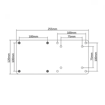 MACLEAN ADAPTER VESA ZA NOSAČ ZA MONITOR, 75X75 NA 100X100 - MC-721 (4 / 4)