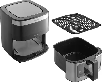 SENCOR SFR 9000SS FRITEZA NA VRUĆ VAZDUH KARAKTERISTIKE - TIP: FRITEZA NA VRUĆ VAZDUH SNAGA: 1.700W FILTER: ALUMINIJUMSK (6 / 17)