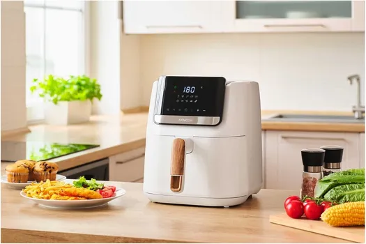 SENCOR SFR 6551WH VITA ZAPREMINA POSUDE: 6,50 L, SNAGA: 1600 W, VRSTA: FRITEZE NA VRUĆ VAZDUH, TAJMER: DO 60 MIN, KONTROLA FUNKCIJA NA DODIR (2 / 4)