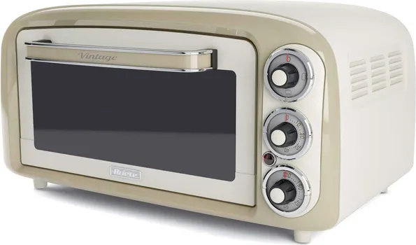 ARIETE VINTAGE 979BG MINI RERNA │ VINTAGE DIZAJN │ SNAGA 1380 W │ KAPACITET 18 L │ 3 NIVOA TEMPERATURE │ MAKSIMALNA TEMPERATURA 230 °C │ TAJMER 60 MIN │ DUPLO STAKLO ZA ZAŠTITU OD TOPLOTE (1 / 4)