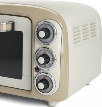 ARIETE VINTAGE 979BG MINI RERNA │ VINTAGE DIZAJN │ SNAGA 1380 W │ KAPACITET 18 L │ 3 NIVOA TEMPERATURE │ MAKSIMALNA TEMPERATURA 230 °C │ TAJMER 60 MIN │ DUPLO STAKLO ZA ZAŠTITU OD TOPLOTE (3 / 4)