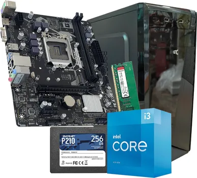 GNC OFFICE WIN 11 PRO I3-10105 3.70GHZ, MB H510, RAM 8GB DDR4, SSD 2,5 240GB , KUĆIŠTE SA NAPAJANJEM 500W, 2Y (1 / 1)