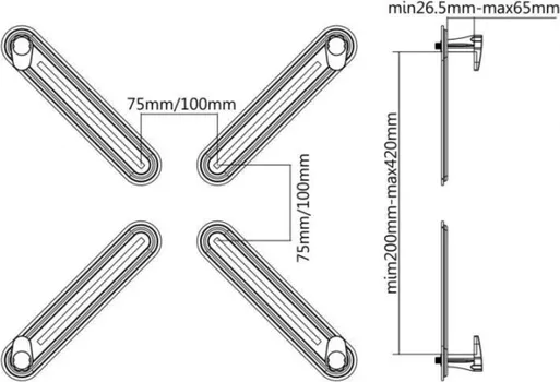 SBOX NON VESA DESKTOP MOUNT ADAPTER (6 / 6)