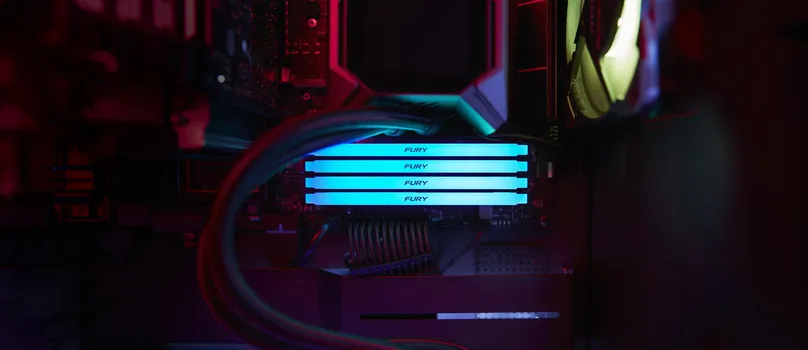 KINGSTON DIMM DDR4 8GB / 3600MHz KF436C17BB2A/8 FURY BEAST RGB (6 / 10)
