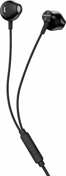 PHILIPS TAUE101BK/00 IN-EAR SLUŠALICE PROMJER ZVUČNIKA 14,2MM DUŽINA KABLA 1,2 M FREKVENCIJSKI ODZIV 20-20 000HZ BOJA CRNA (1 / 3)