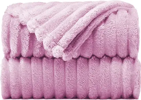 CUNGU ĆEBE STRIPE FLANNEL 180*200 ROZA 140 (1 / 1)