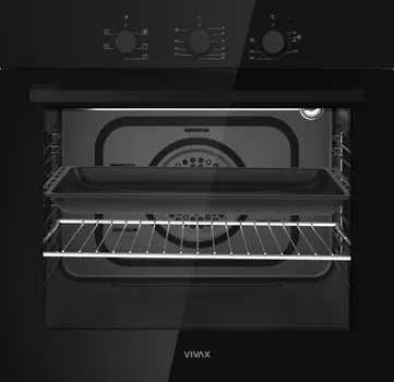 VIVAX BO-606FTM G UGRADNA RERNA │ 5 PROGRAMA PEČENJA │ SNAGA: 2300W │ TEMPERATURNI RASPON: 40°C-240°C │ KAPACITET: 60L │ MEHANIČKI TAJMER │ DIMENZIJE: 59.5 X 57.5 X 59.5CM (1 / 3)