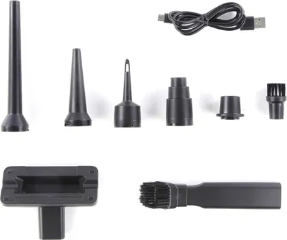 ELIT ZOOM GO 4-U-1 RUČNI BATERIJSKI USISIVAČ │ PERIVI HEPA FILTER │ 2000MAH LI-ION BATERIJA │ 100W SNAGA │ LAGAN I PRENOSIV │ 160ML SPREMNIK ZA PRAŠINU │ RADNO VRIJEME DO 30 MINUTA │ VRIJEME PUNJENJA 4-5 SATI (7 / 7)