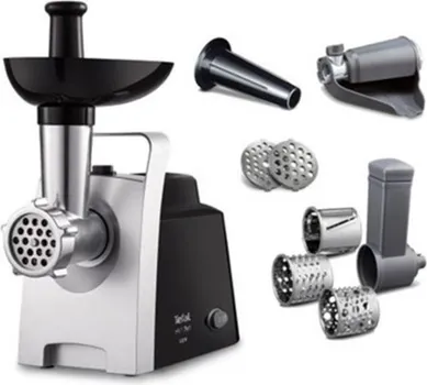 TEFAL HV 7U1 NE109838 MAŠINA ZA MLJEVENJE MESA │ SNAGA 1400W │ KAPACITET 1,7 KG/MIN │ RAZNOVRSNI DODACI (1 / 5)