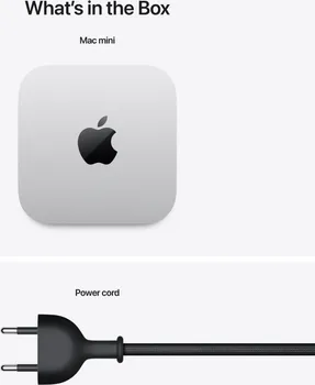 APPLE MAC MINI: M4 10C CPU/10C GPU/16GB/512GB (8 / 8)