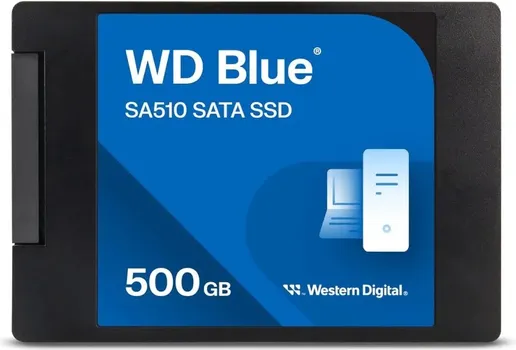 WD BLUE 500GB SA510 SATA SSD 2.5 /7MM, 560MB/S READ, 510MB/S WRITE, 3D NAND (2 / 3)