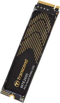 TRANSCEND 260S 1TB M.2 PCIE SSD DISK │ M.2 2280 FORMAT │ NVME PCIE GEN5 X4 INTERFEJS │ 3D NAND FLEŠ │ S.M.A.R.T. PODRŠKA │ 14,000/9,800 MB/S (2 / 3)