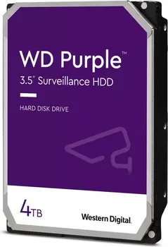 WESTERN DIGITAL WD HDD 4TB 3.5 PURPLE, 256MB, 5400RPM (1 / 1)