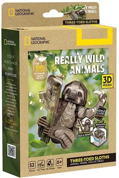 CBF211752 CUBIC FUN PUZZLE THREE-TOED SLOTHS DS1175H (2 / 2)