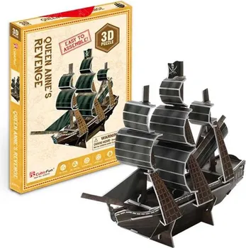 CBF230319 CUBIC FUN PUZZLE QUEEN ANNES REVENGE (MINI) S3031H (1 / 1)