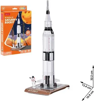 CBF231989 CUBIC FUN PUZZLE SATURN V ROCKET W3198H (1 / 1)