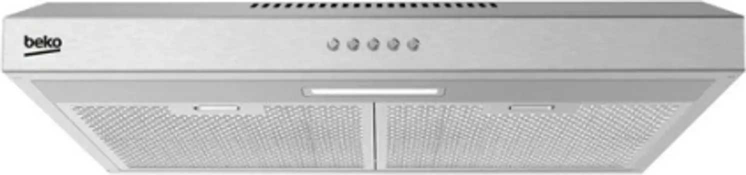 BEKO HNS61222NAX ASPIRATOR │ ŠIRINA 60 CM │ INOX BOJA │ ENERGETSKA KLASA C │ 3 NIVOA SNAGE │ KAPACITET APSORPCIJE 201 M³/H │ NIVO BUKE 57/72 DB │ LED OSVJETLJENJE │ 2 METALNA FILTERA ZA MASNOĆU (1 / 4)