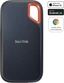 SANDISK EXTREME PORTABLE 2TB SSD │ BRZINA ČITANJA DO 1050MB/S │ BRZINA PISANJA DO 1000MB/S │ OTPORNOST NA VODU I PRAŠINU IP65 │ PRAKTIČNA KARABINER PETLJA ZA NOŠENJE │ ZAŠTITA LOZINKOM SA 256-BITNOM AES ENKRIPCIJOM (2 / 4)