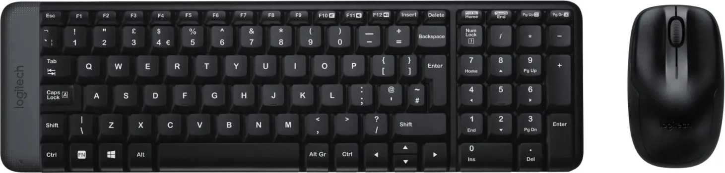 LOGITECH MK220 BEŽIČNI TASTATURA I MIŠ KOMPLET │ TASTATURA: 2X AAA BATERIJE │ MIŠ: 2X AA BATERIJE (5 / 5)