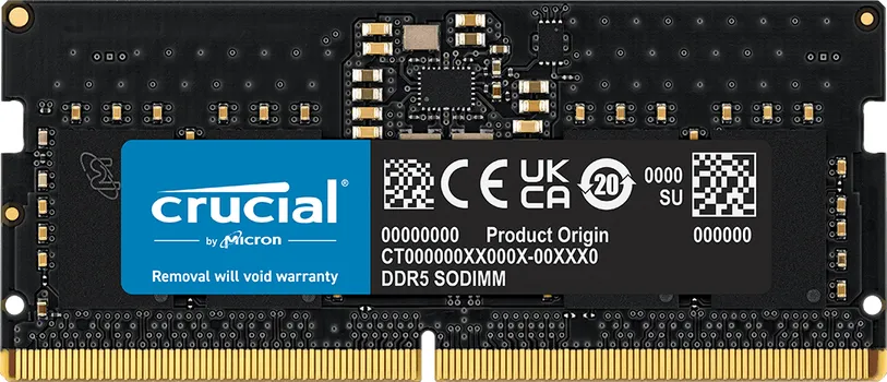 CRUCIAL DDR5 8GB SODIMM 5600 (2 / 2)