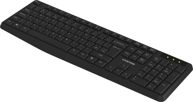 CANYON KEYBOARD KB-W01 WIRELESS BLACK (4 / 4)