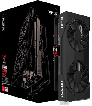 XFX SWIFT AMD RADEON RX 9060 GAMING EDITION WITH 8GB GDDR6 HDMI 2XDP, AMD RDNA 4, BLACK BOX, SI ONLY (1 / 9)
