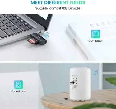 UGREEN ČITAČ KARTICA SD/MICROSD USB 3.0 (7 / 8)