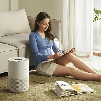 XIAOMI SMART AIR PURIFIER 4 COMPACT POVRŠINSKA POKRIVENOST 16M2 - 27M2, PROTOK VAZDUHA 230M3/H, LASERSKI SENZOR ČESTIĆA, FILTER - VISOKO EFIKASAN (2 / 3)