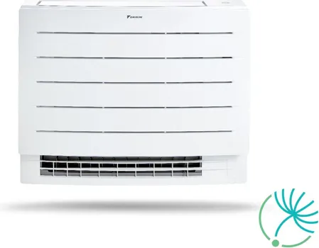 DAIKIN PERFERA F FVXM35A9 PODNI/PARAPETNI WIFI INVERTER KLIMA UREĐAJ 12000 BTU - KAPACITET HLAĐENJA: 2.924 KCAL/H (3.40 KW) - KAPACITET GRIJANJA: 3.869 KCAL/H (4.50 KW) - ENERGETSKA KLASIFIKACIJA: A+++ / RASHLADNO SREDSTVO: R-32 (2 / 4)