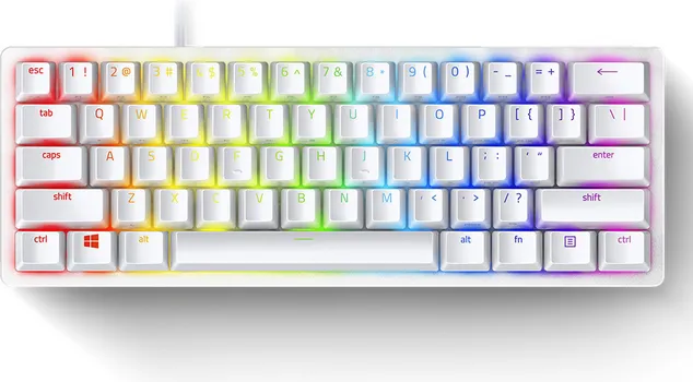 RAZER HUNTSMAN MINI MERCURY EDITION, 60% (2 / 6)