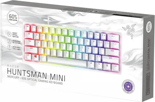 RAZER HUNTSMAN MINI MERCURY EDITION, 60% (4 / 6)