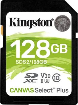 KINGSTON SDS3/128GB 128GB SDHC CANVAS SELECT PLUS! CLASS 10 UHS-1 U1 V10, UP TO 150MB/S READ... (4 / 4)