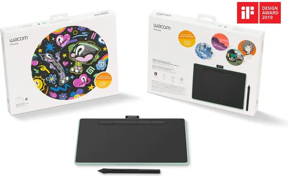 WACOM INTUOS M | 216 X 135 MM | 2540 LPI | OSJETLJIVOST PRITISKA: 4.096 | USB + BLUETOOTH (17 / 25)