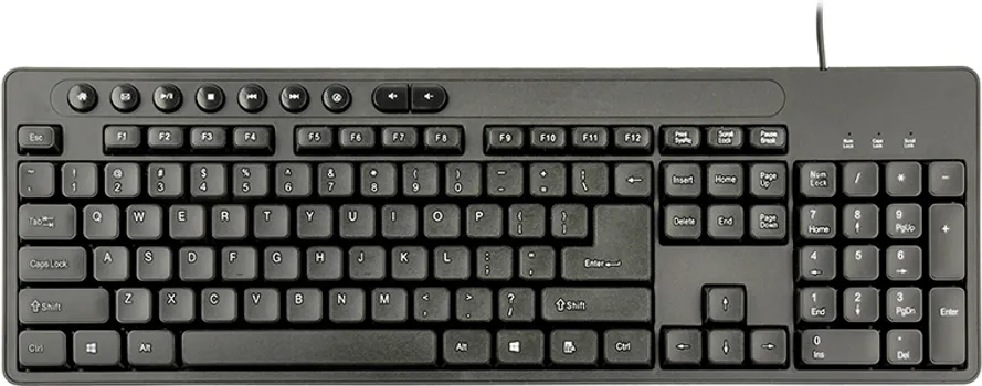 GEMBIRD TASTATURA + MIŠ, KBS-UM-04, MULTIMEDIA USB, USA LAYOUT (3 / 4)