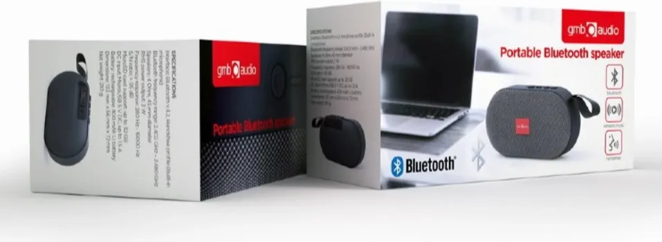 GEMBIRD SPK-BT-11 PORTABLE BLUETOOTH SPEAKER (4 / 7)