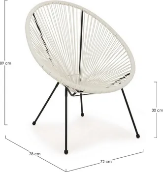 ANDREA BIZZOTTO PARKER 72x78x89x30CM (6 / 10)