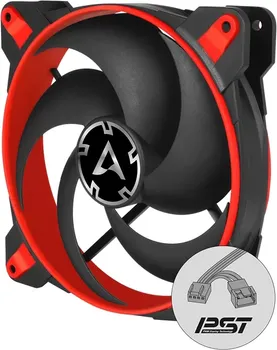 ARCTIC BIONIX P140 PRESSURE-OPTIMISED 140 MM GAMING FAN WITH PWM PST, RED, 200 - 1950 RPM, 4-PIN (1 / 5)