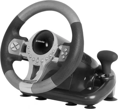 DEFENDER FORSAGE GTR GAMING WHEEL, USB, 12 BUTTONS, GEAR STICK