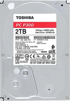 TOSHIBA P300 2TB / HDD 3.5 / 7200RPM / 256MB CACHE (1 / 1)