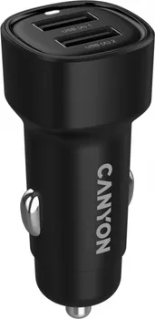 CANYON CAR CHARGER ONDRIVE 24 24W 2XUSB-A BLACK (3 / 5)