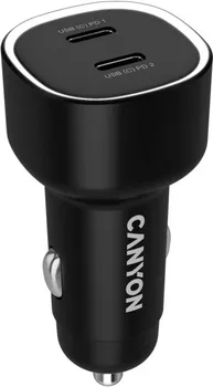 CANYON CAR CHARGER ONDRIVE 60 PD 60W 2XUSB-C BLACK (3 / 5)
