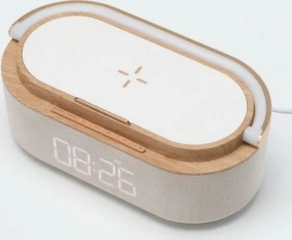 MOYE AURORA PLUS RADIO, LAMP WITH CLOCK AND WIFI CHARGER (2 / 3)