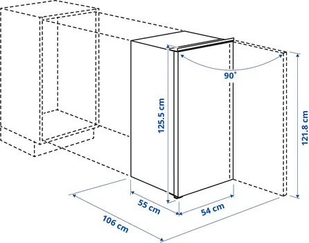 IKEA HÅLLNÄS [174L / 16L] (8 / 8)