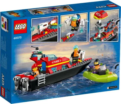 LEGO CITY 60373 FIRE RESCUE BOAT (8 / 15)