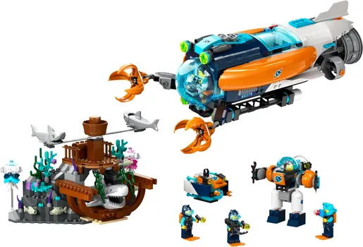 LEGO CITY 60379 DEEP SEA EXPLORER SUBMARINE 5+ (6 / 14)