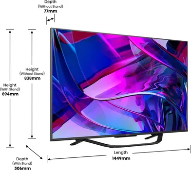 HISENSE 65 U7KQ [65 / UHD / MINI-LED / SMART] (20 / 20)